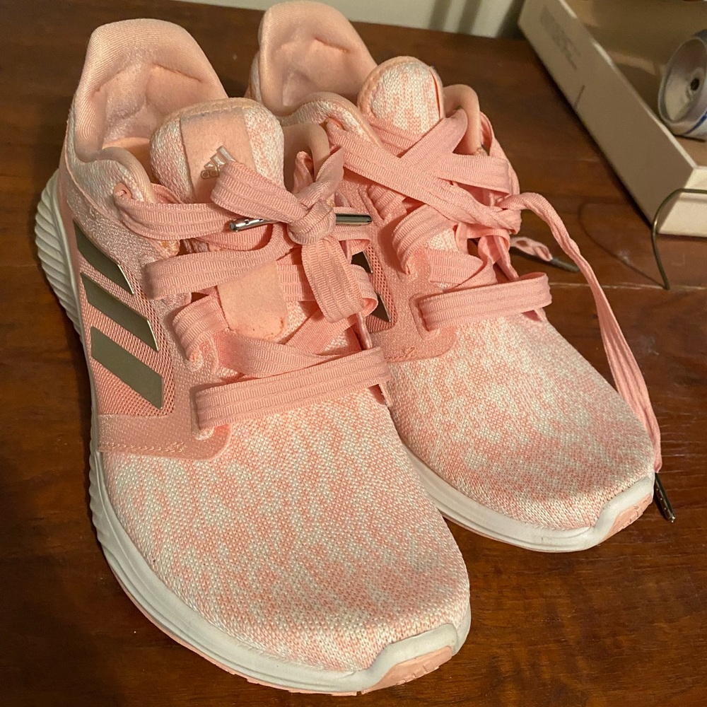 Pink adidas edge lux